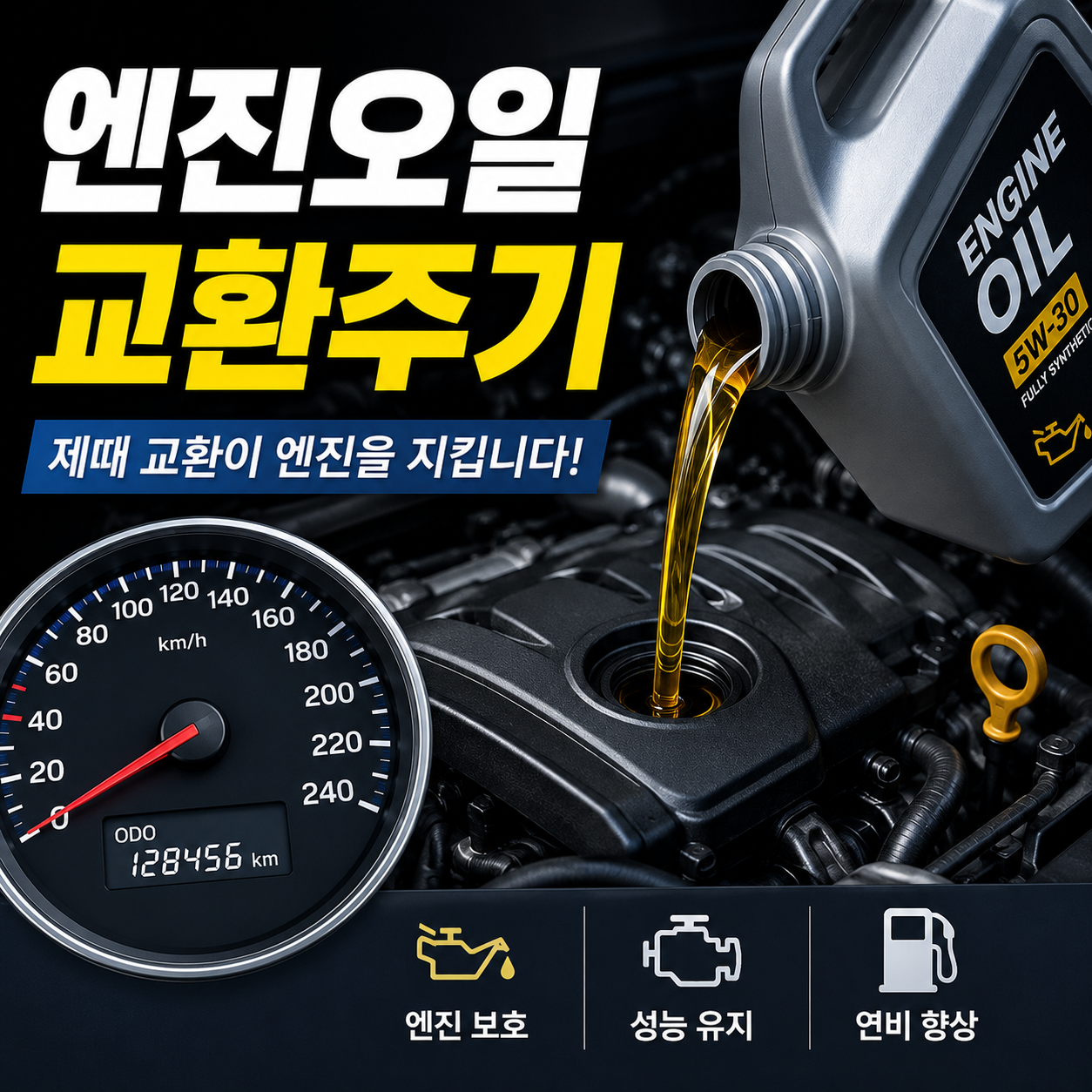 엔진오일 교환주기