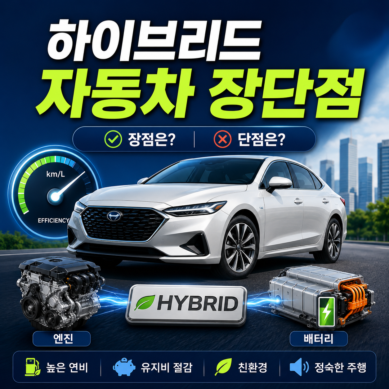 하이브리드 자동차 장단점