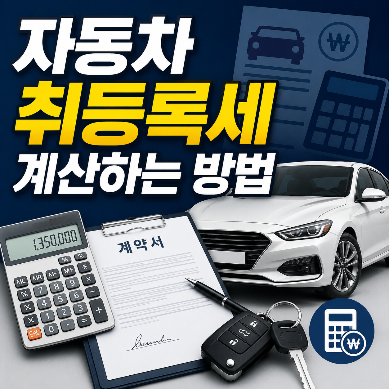 자동차 취등록세