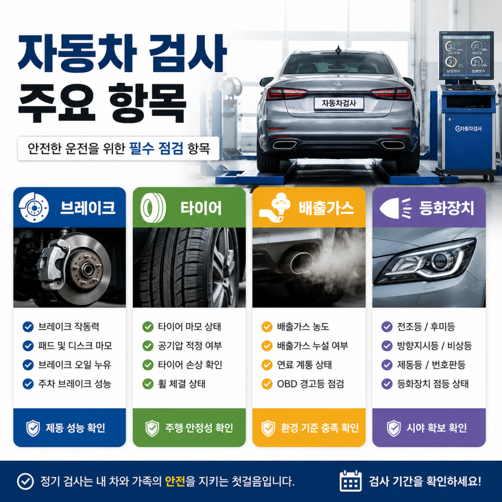 자동차 검사 기간 1