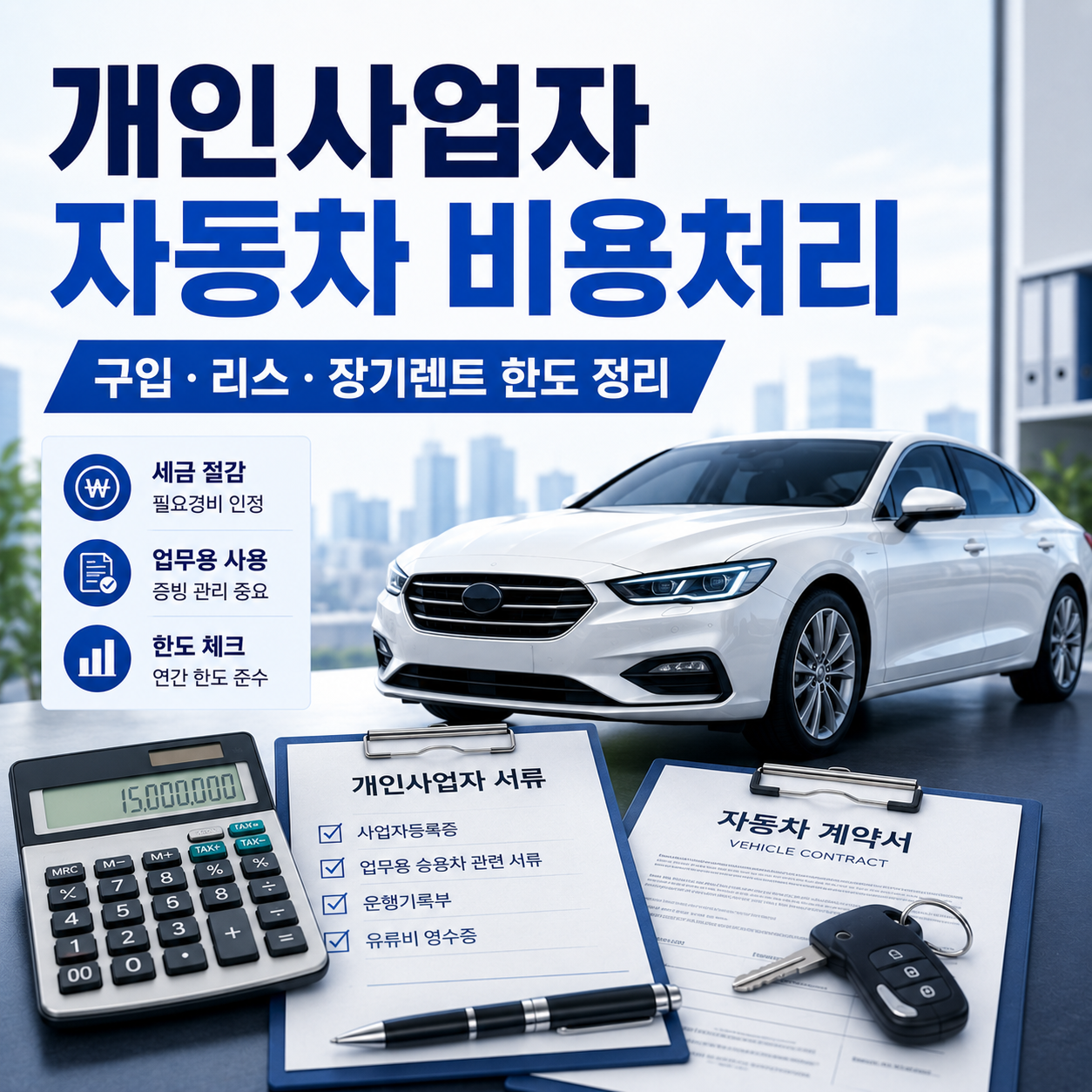 개인사업자 자동차 비용처리