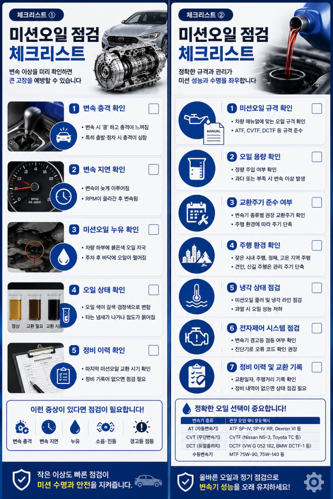 미션오일 교환주기 2