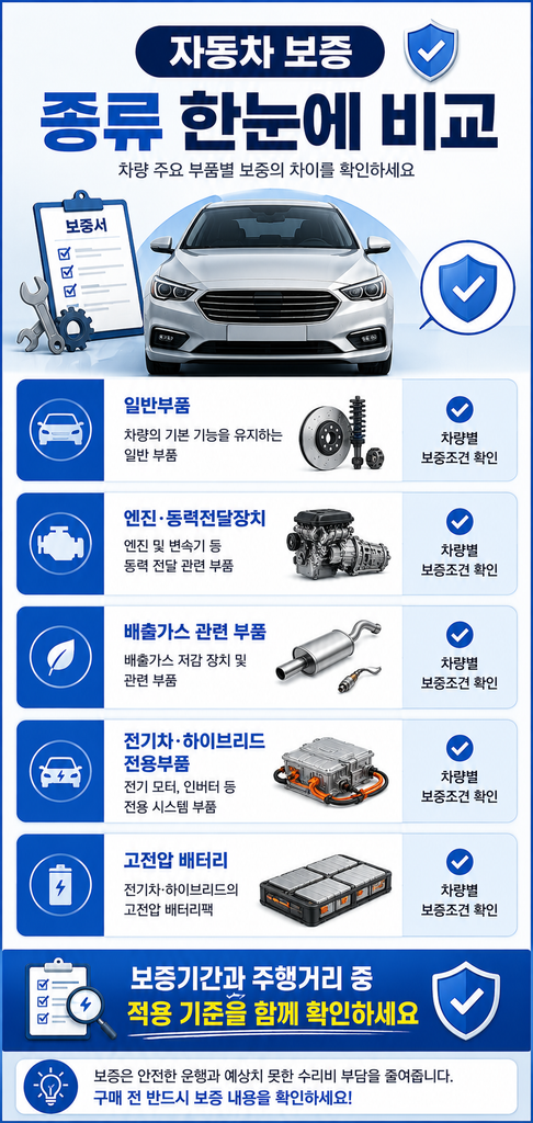 자동차 보증기간 1