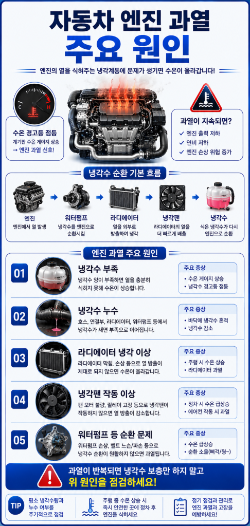 자동차 엔진 과열 1