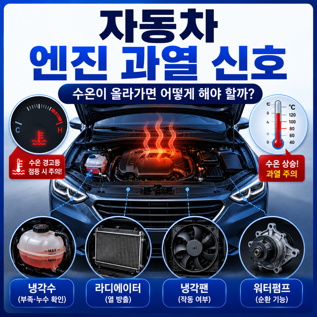 자동차 엔진 과열