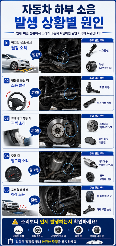 자동차 하부 소음 1