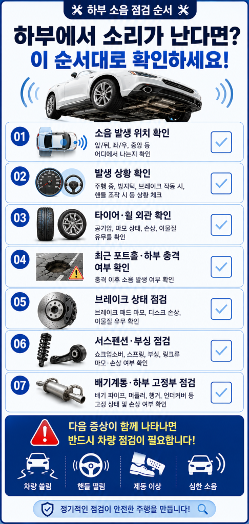 자동차 하부 소음 2