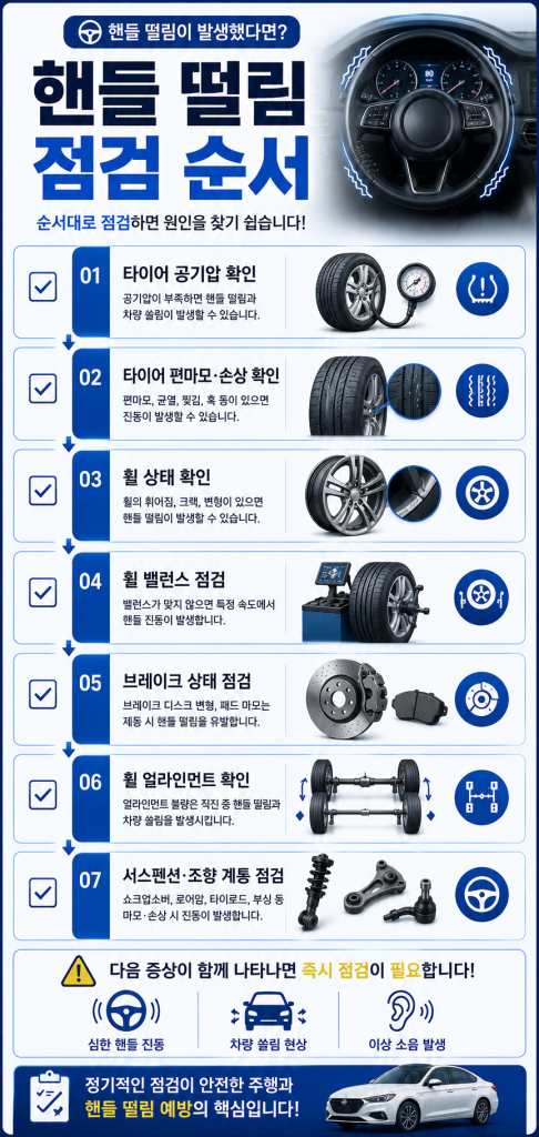 자동차 핸들 떨림 원인 2