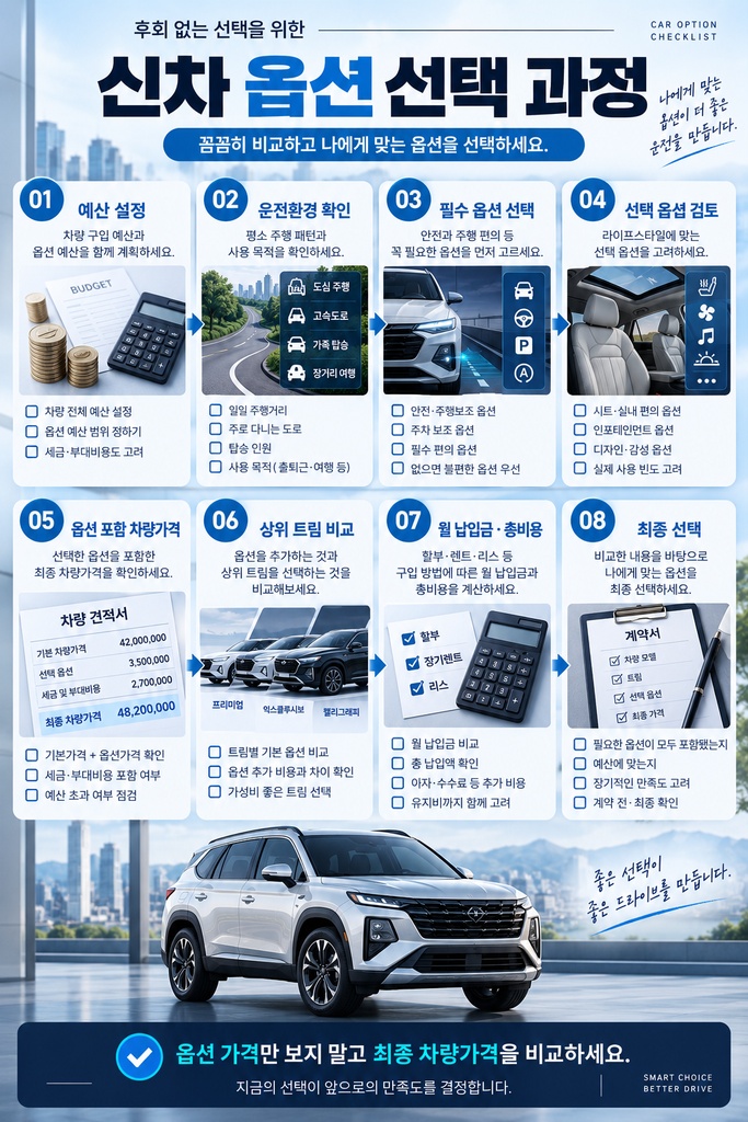신차 옵션 선택 2