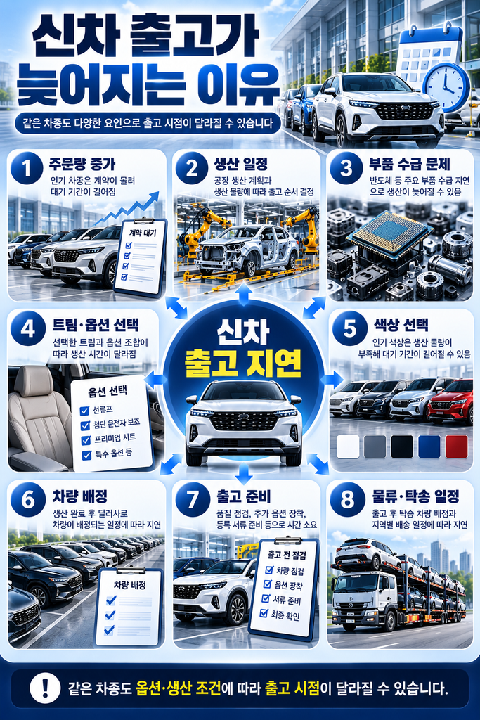 신차 출고 지연 1