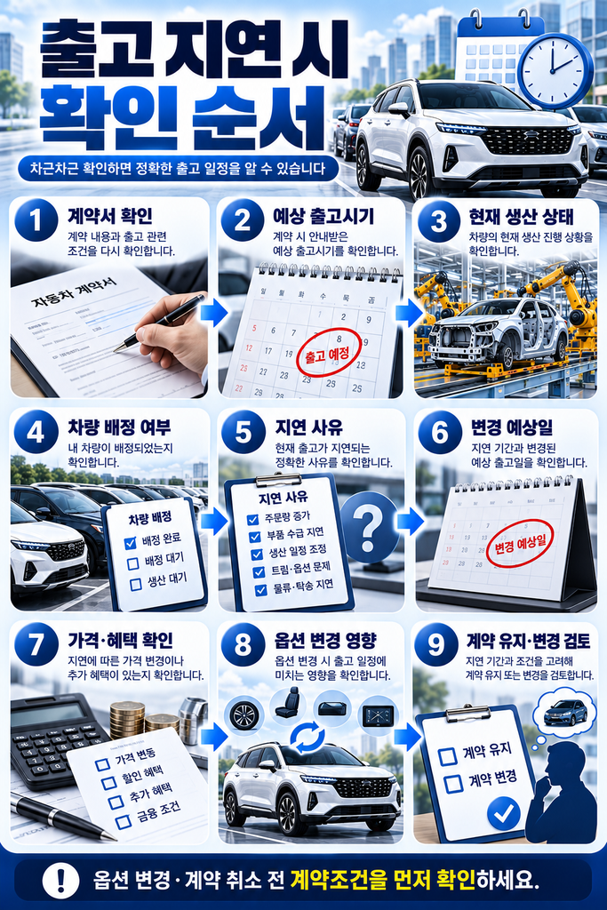 신차 출고 지연 2