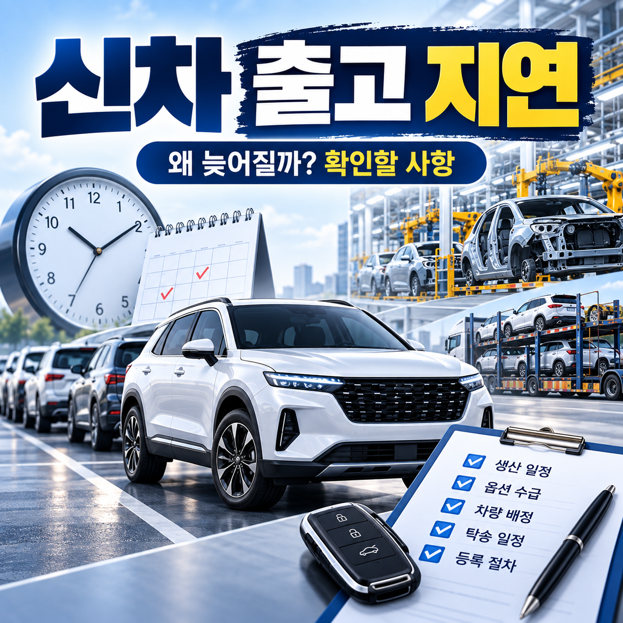 신차 출고 지연
