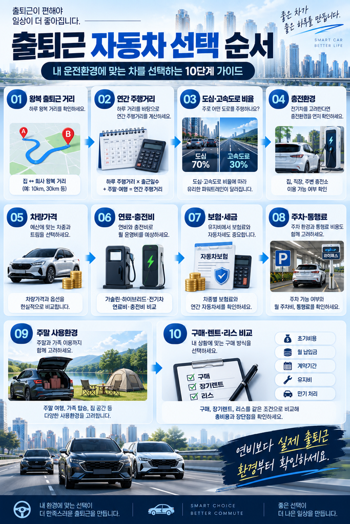 출퇴근 자동차 선택 2