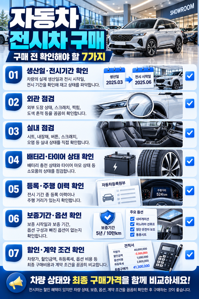 자동차 전시차 구매 2