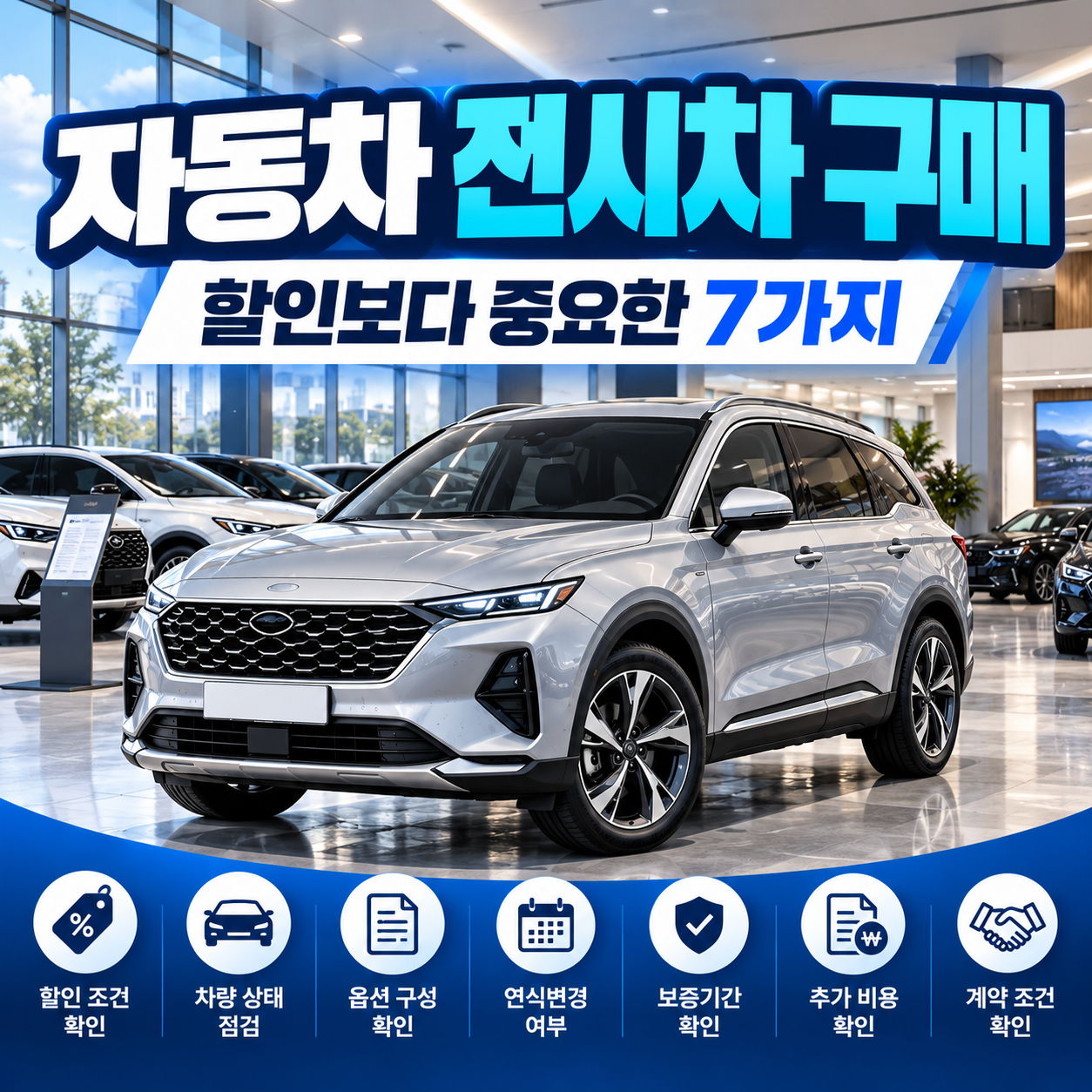 자동차 전시차 구매
